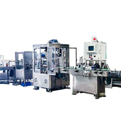 250-500ml Fully Automatic Small Bottle Filling Machine with SS304/SS316 Construction and 1000-2000 BPH Speed